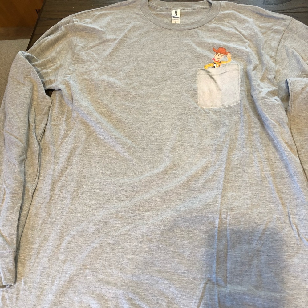 Disney Toy Story Woody L/S Tee Shirt Size L